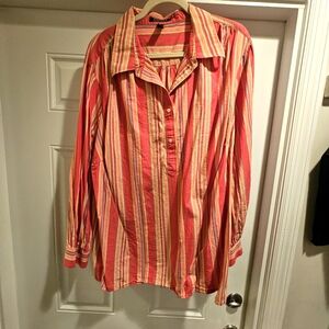 Lauren Ralph Lauren Striped Tunic 3X